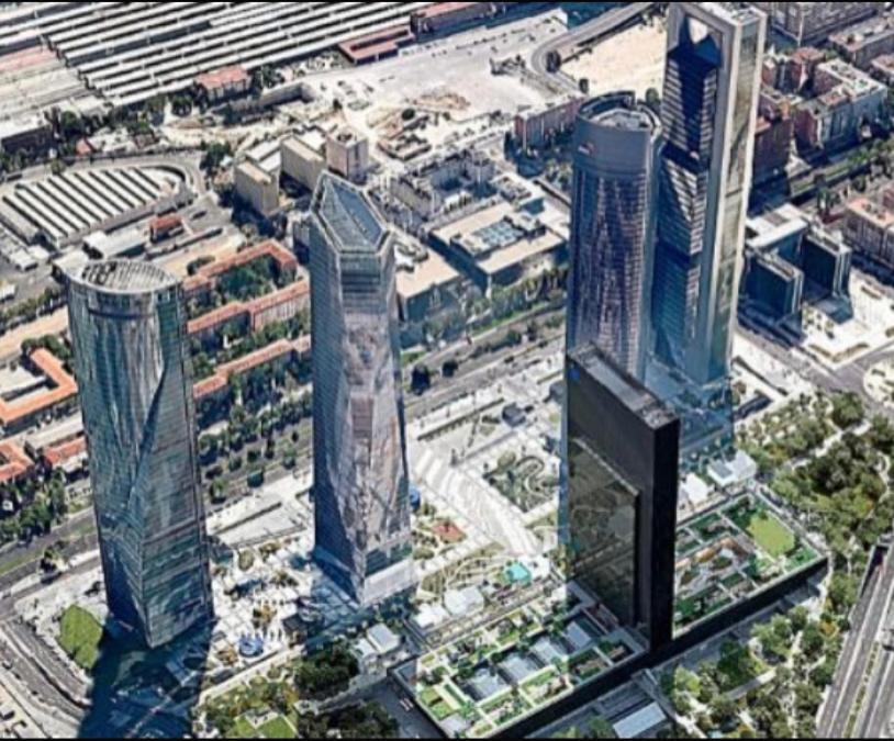 Chamartin De Frente A 4 Torres Lägenhet Madrid Exteriör bild